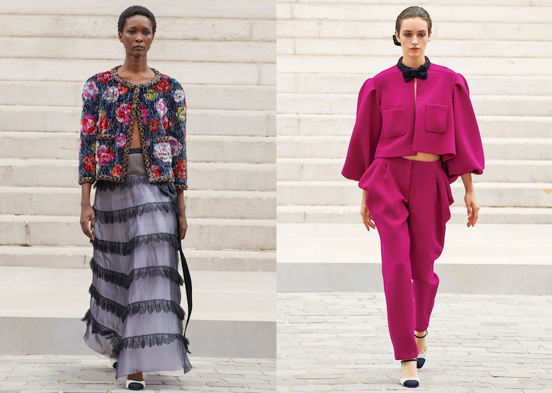 Chanel paints its Autumn/Winter 2021/2022 Haute Couture collection