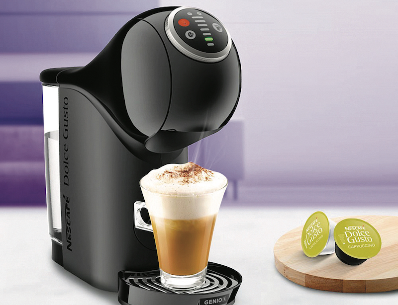 Personalise your café-style coffees with Nescafé's Genio S range