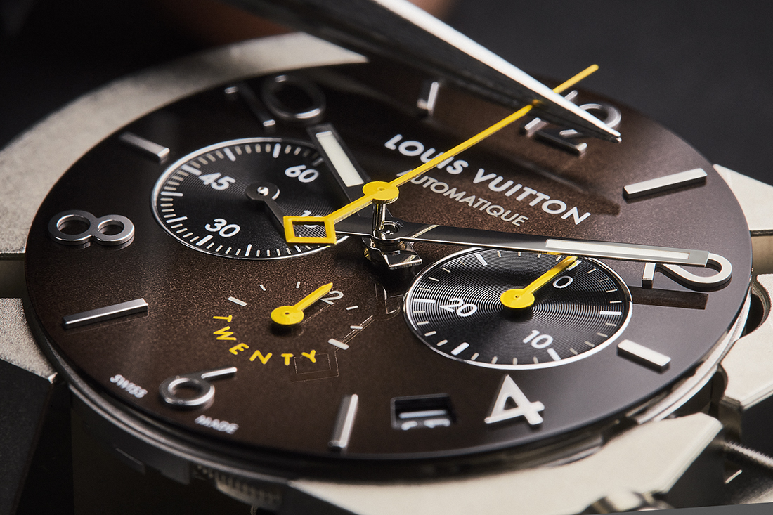 Louis Vuitton Icon Tambour Monogram watch 39.5 mm