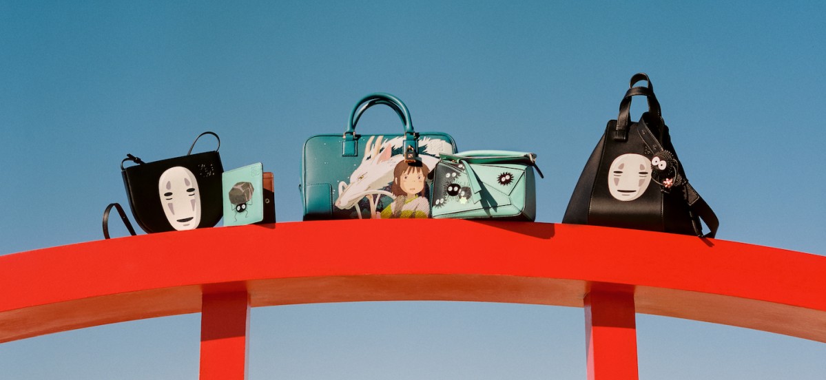 Loewe's 'Spirited Away' capsule collection turns Ghibli fantasy